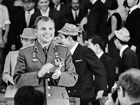 Гагарин на фестивале дружбы советско-японской молодежи. Казань, 1967 г. Фото С. Токарева