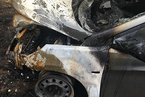 Айрат Шамилов: «Пока горели колеса, огонь пошел внутрь моторного отсека, огонь ещё перекинулся на приборную панель»