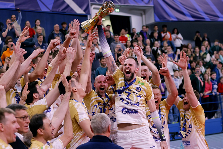 <strong>54. «Зенит» стал чемпионом России по волейболу</strong>