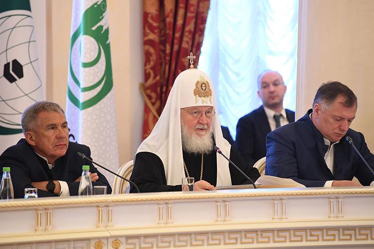 Патриарх Кирилл на KazanForum