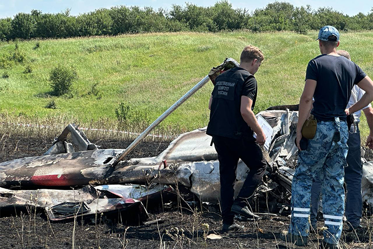 Крушение легкомоторного самолета в Камском Устье