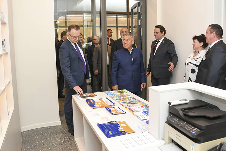 В Татарстане открыли напечатанный на 3D-принтере культурный центр