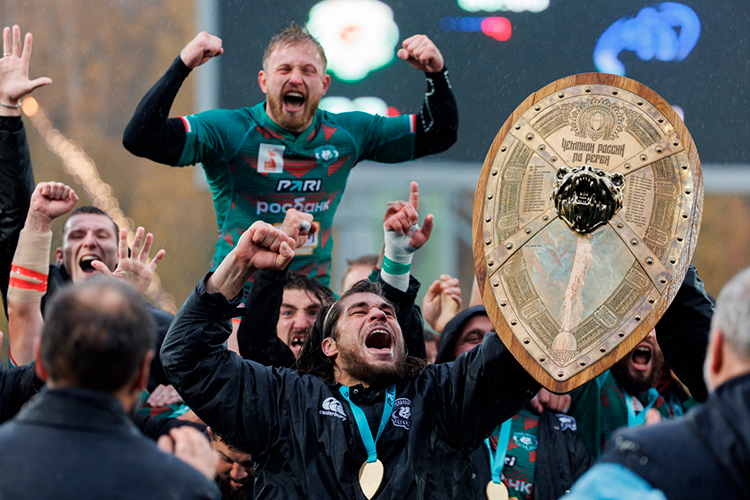 Регбийная «Стрела» впервые стала чемпионом России