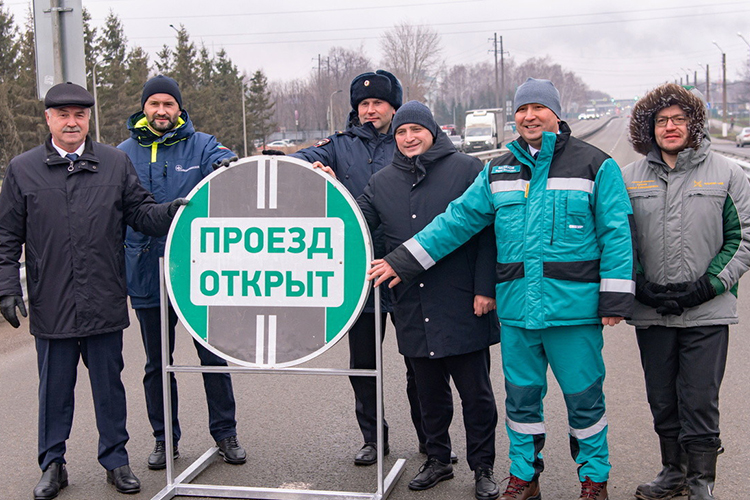 В Нижнекамске открыли въезд в город