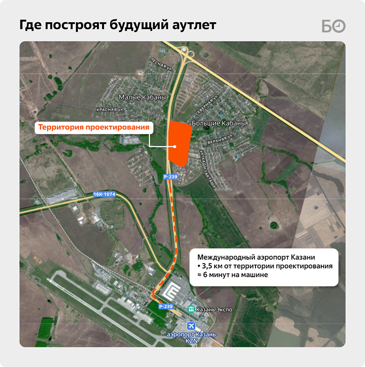 В Татарстане построят первый аутлет