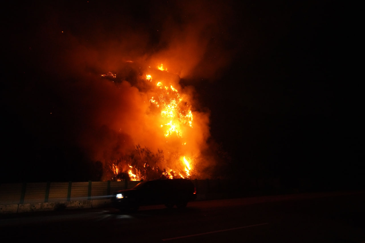 Пожары в Калифорнии