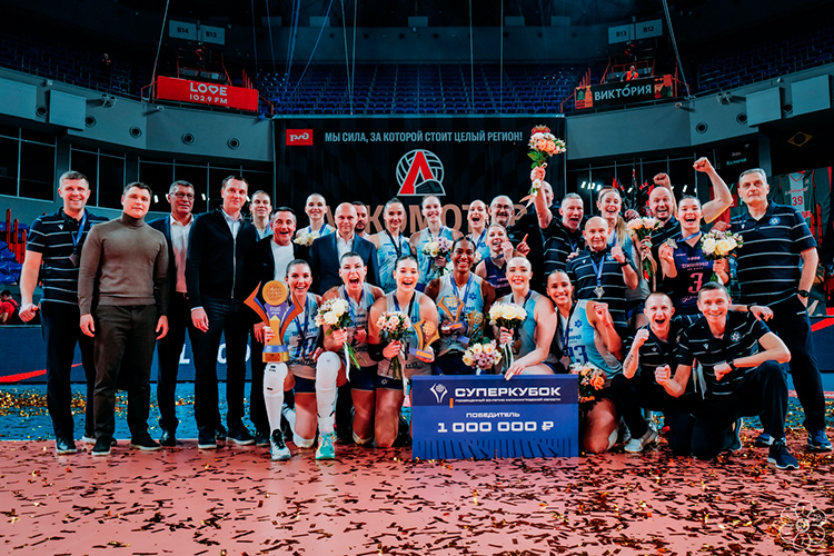 Татарстанские волейболисты завоевали Суперкубки России