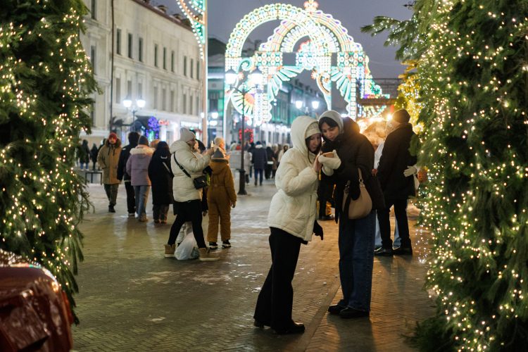 В новогодние праздники Казань посетили 200 тыс. туристов