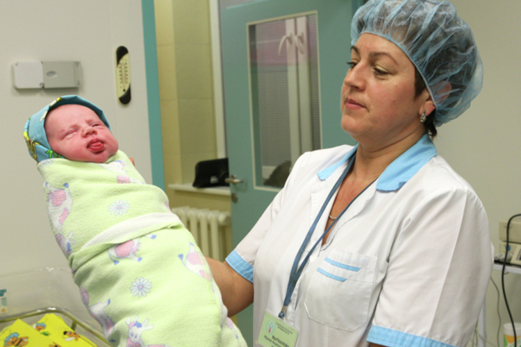 В новогоднюю ночь в Татарстане родились 18 малышей