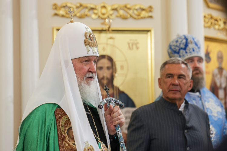 Патриарх Кирилл в пятый раз посетил Казань