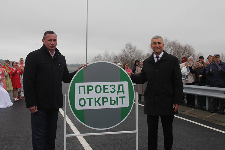 В Муслюмово отремонтировали мост за полмиллиарда